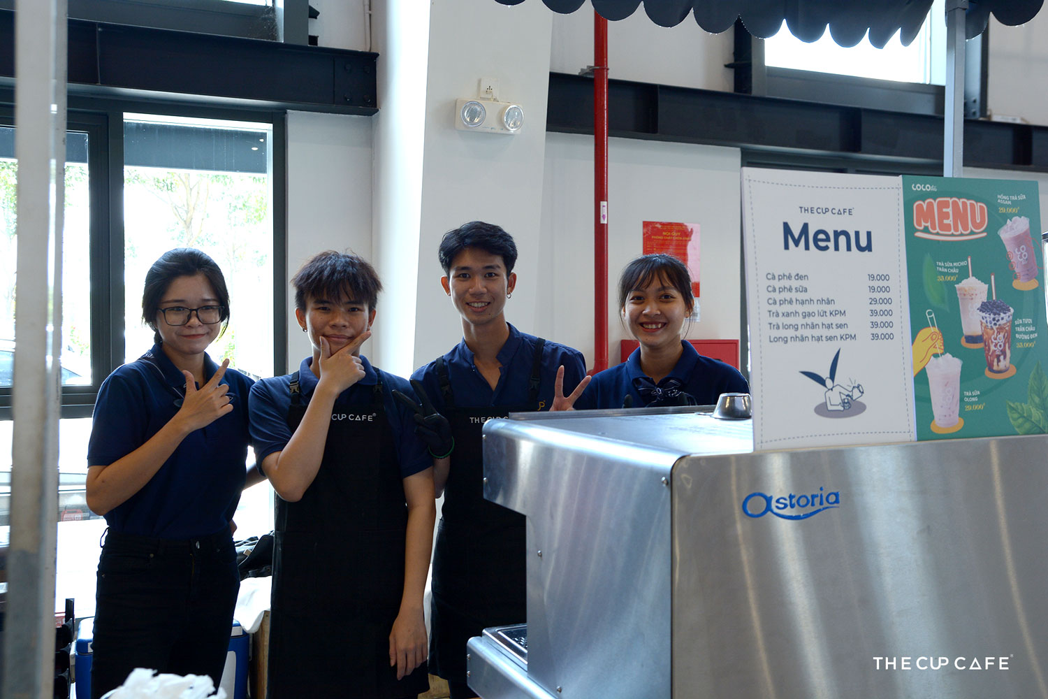Cup family members at the event – Image: The Cup Cafe