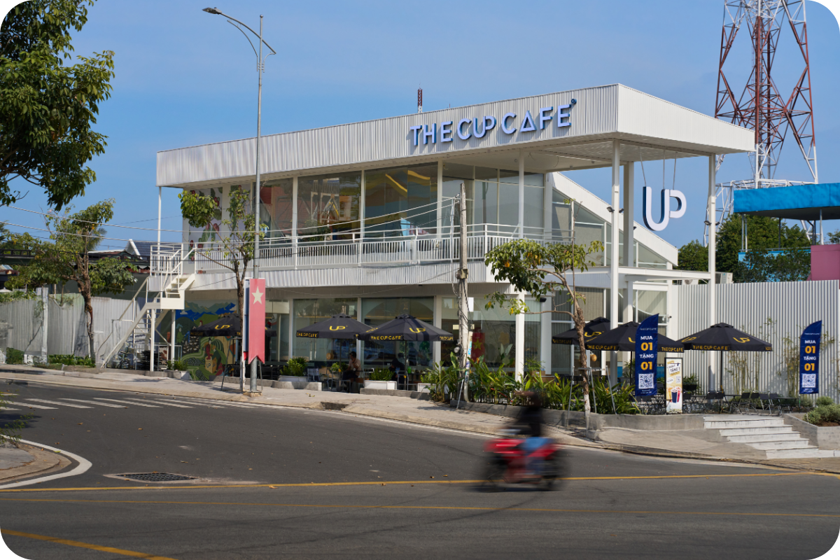 the cup cafe bến cát