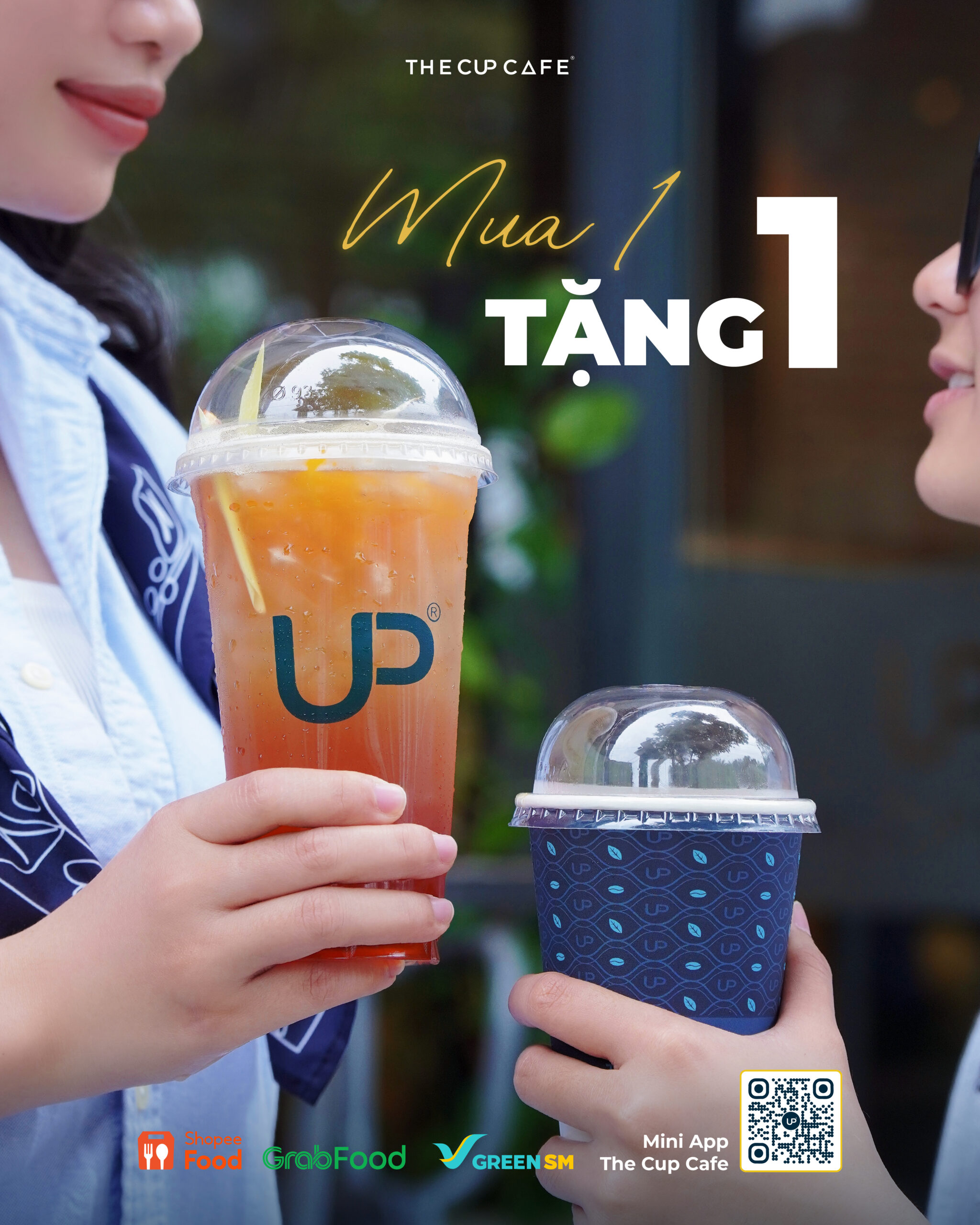 mua trà trái cây tặng cà phê sữa
